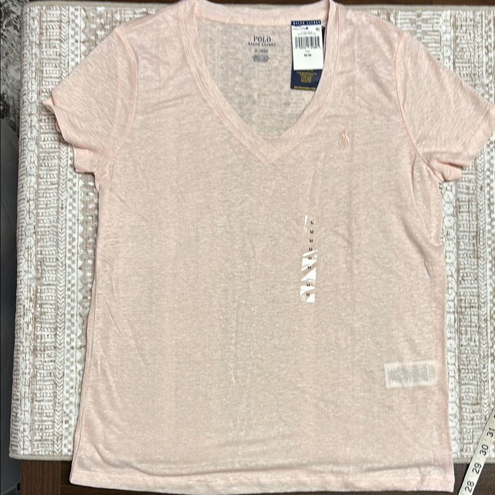 Polo by Ralph Lauren Pink Short Sleeve Tee